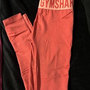 Gymshark Pink Leggings Stretchy Athletic Bottoms